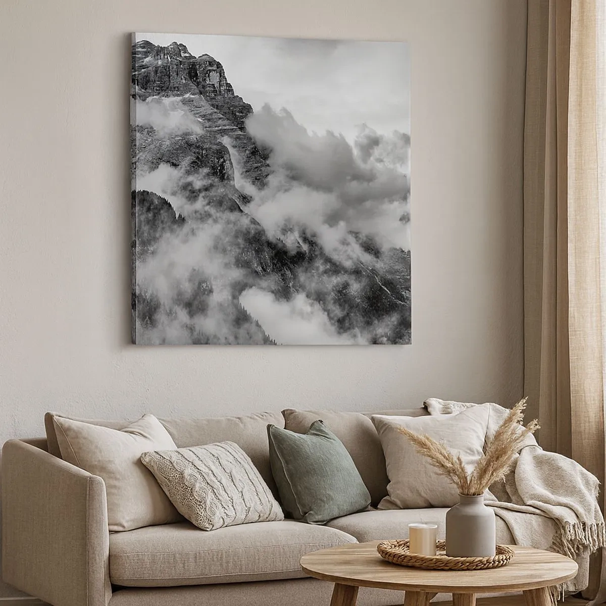 Schilderen op canvas - Mooi en wreed - 30x30 cm