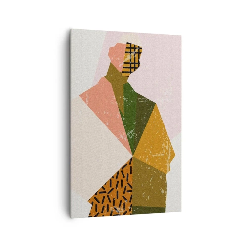 Schilderen op canvas - De mens – een ingewikkeld wezen - 80x120 cm