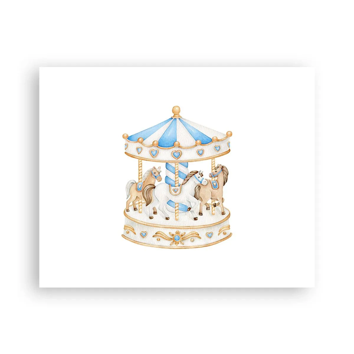 Poster - Zoete jeugd - 50x40 cm