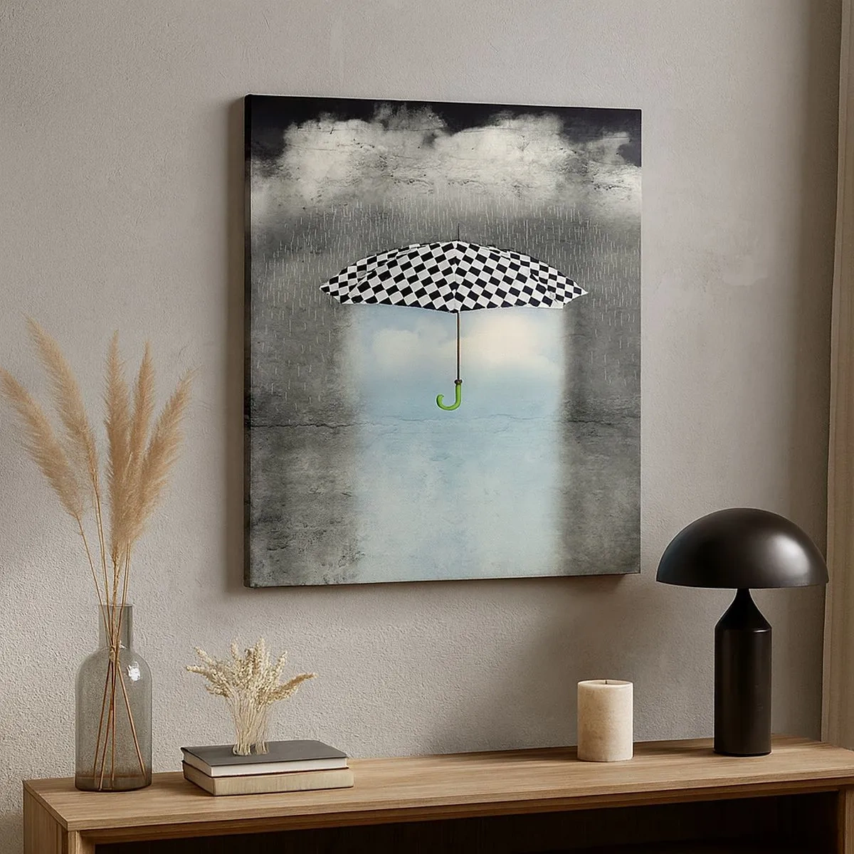 Schilderen op canvas - Toch mogelijk - 30x30 cm