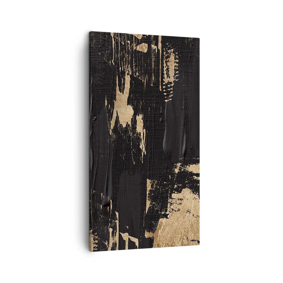 Schilderen op canvas - Spoor van aanraking - 45x80 cm