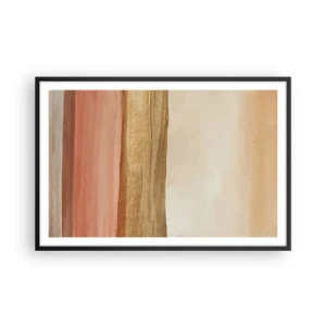 Poster in een zwarte lijst - Verticale compositie - 91x61 cm