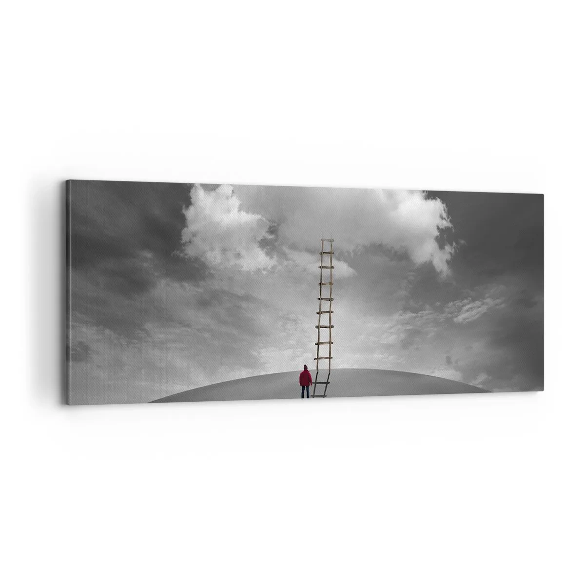 Schilderen op canvas - Alles is mogelijk - 100x40 cm