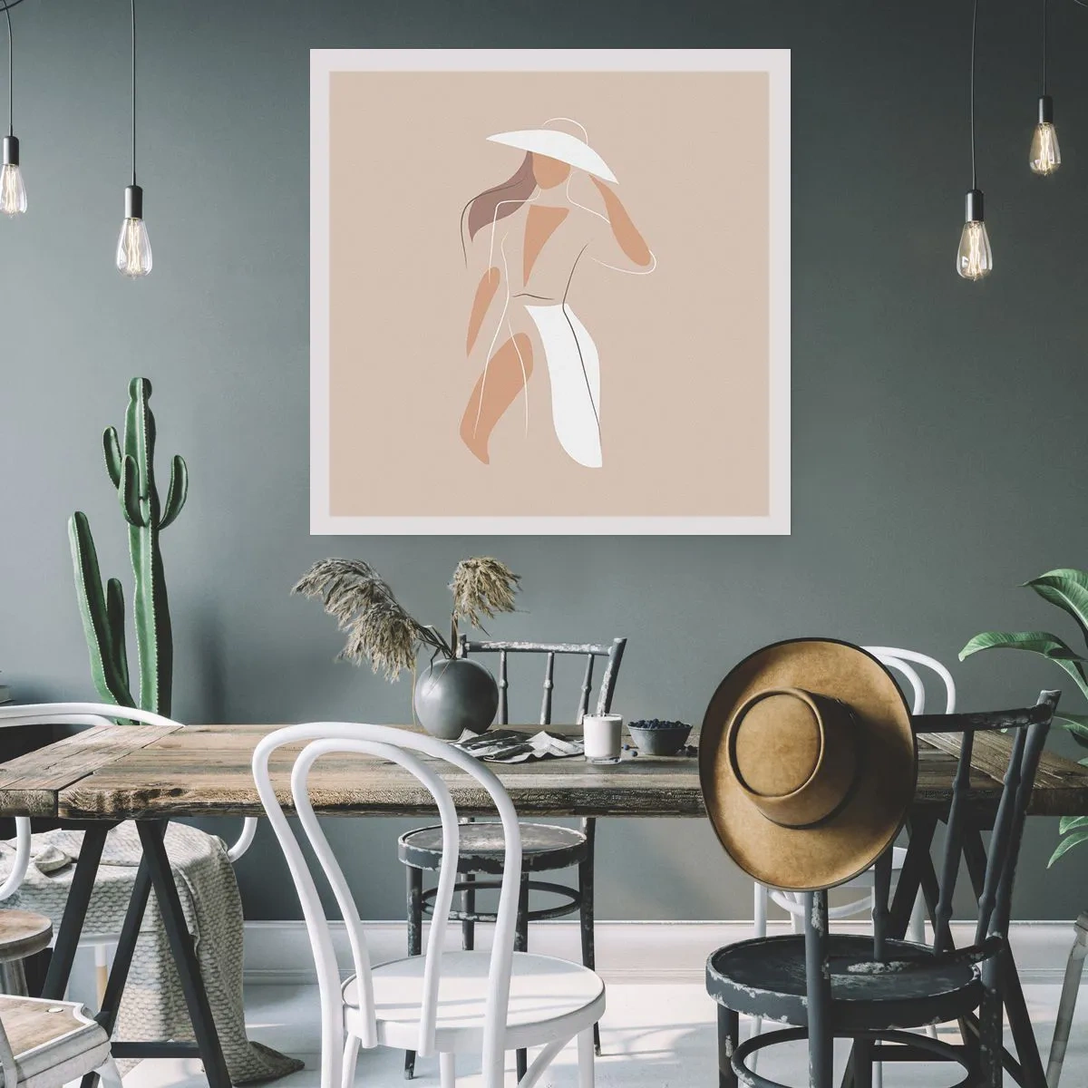 Poster - Mode is leuk - 50x50 cm