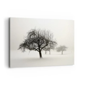 Schilderen op canvas - Winterslaap - 100x70 cm