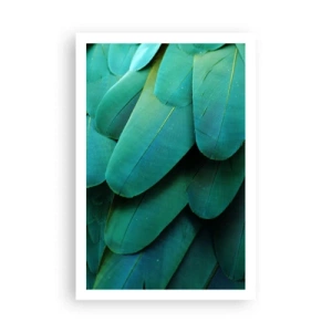 Poster - Papegaaiachtige precisie - 61x91 cm
