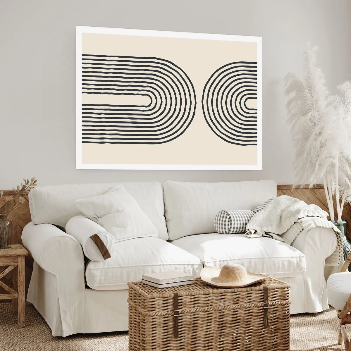 Poster - In een ogenblik ... - 50x40 cm