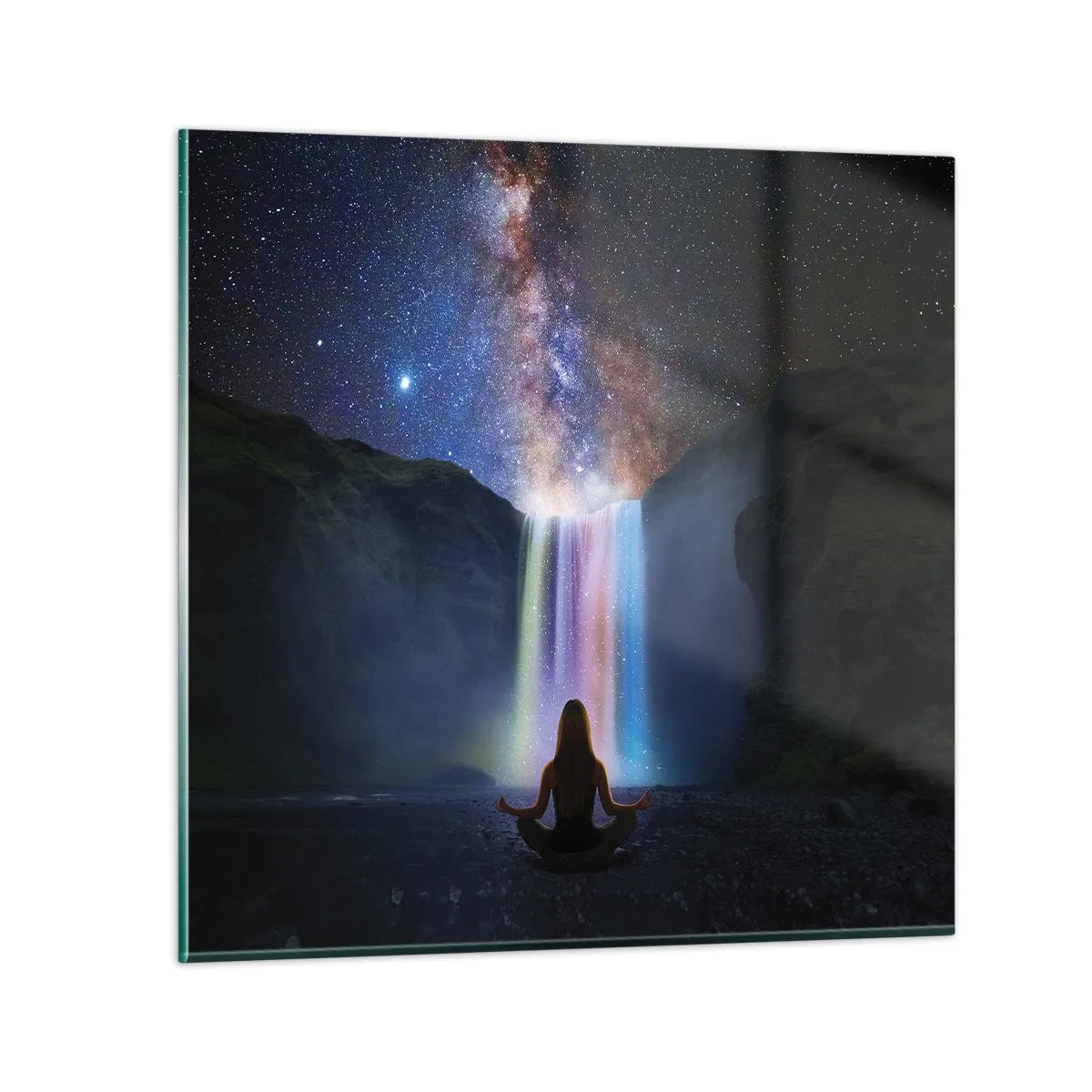 Schilderen op glas - Absolute harmonie - 40x40 cm