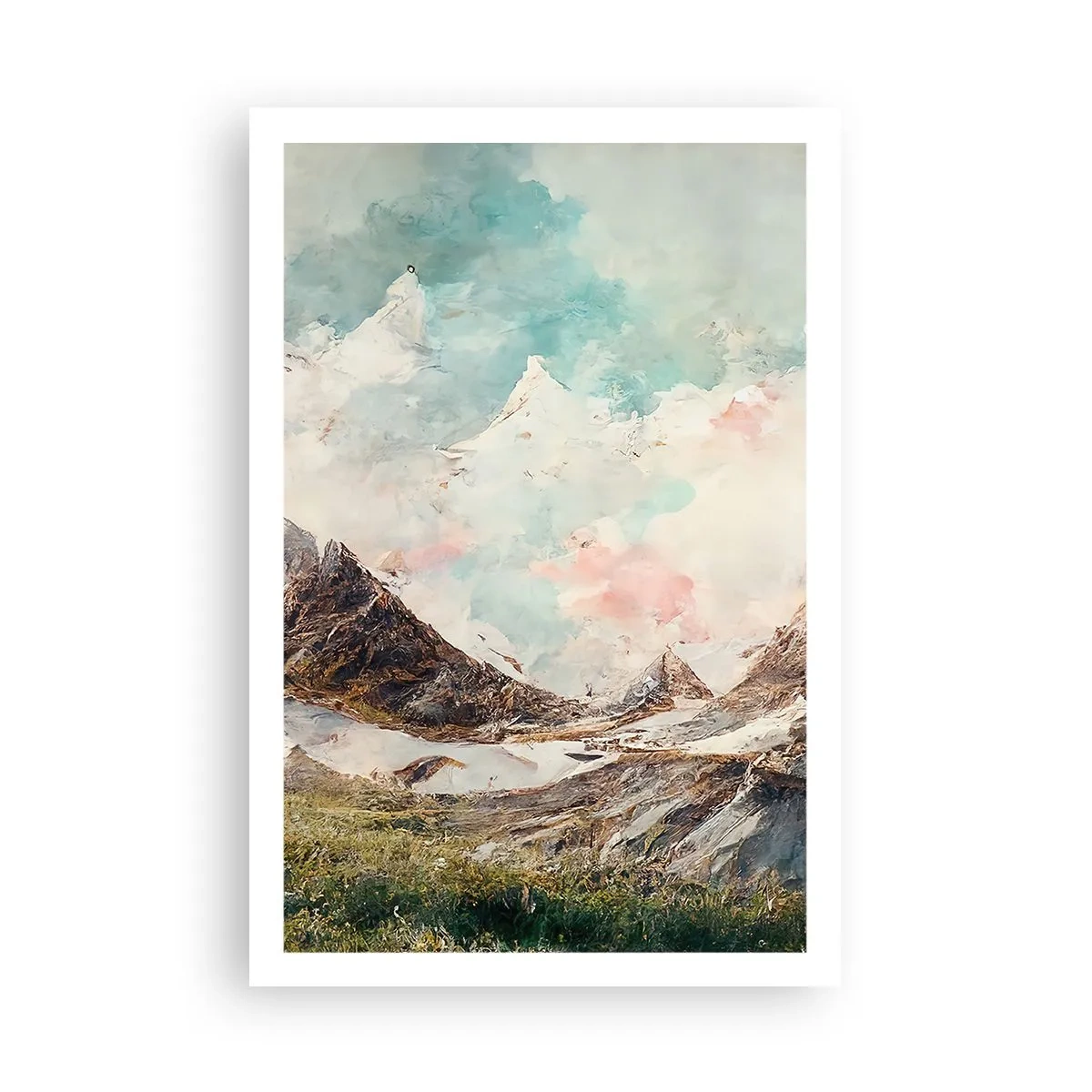 Poster - Rotsbladen - 61x91 cm