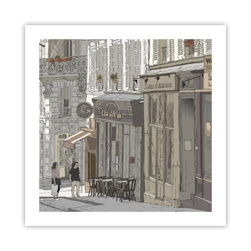 Poster - Stadsvreugde - 50x50 cm