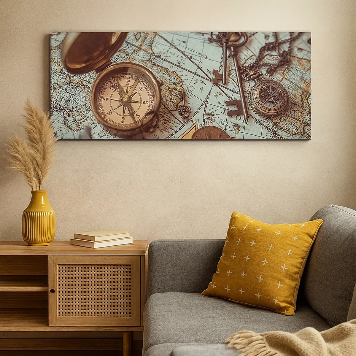 Schilderen op canvas - Voor de avonturier - 30x30 cm