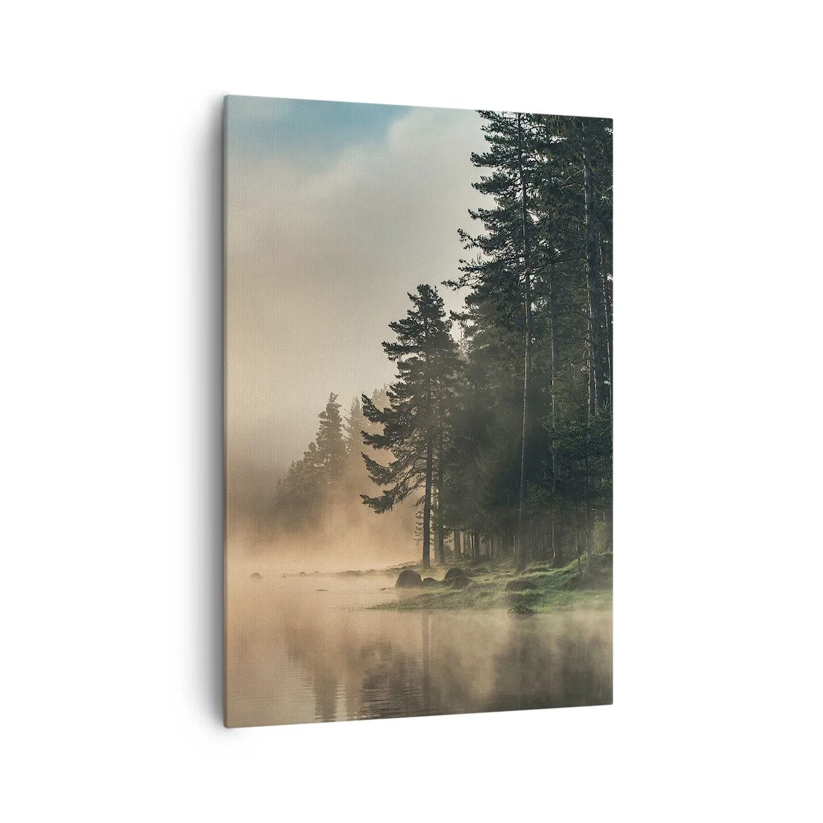 Schilderen op canvas - De geboorte van de dag - 70x100 cm