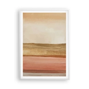 Poster in een witte lijst - Verticale compositie - 70x100 cm