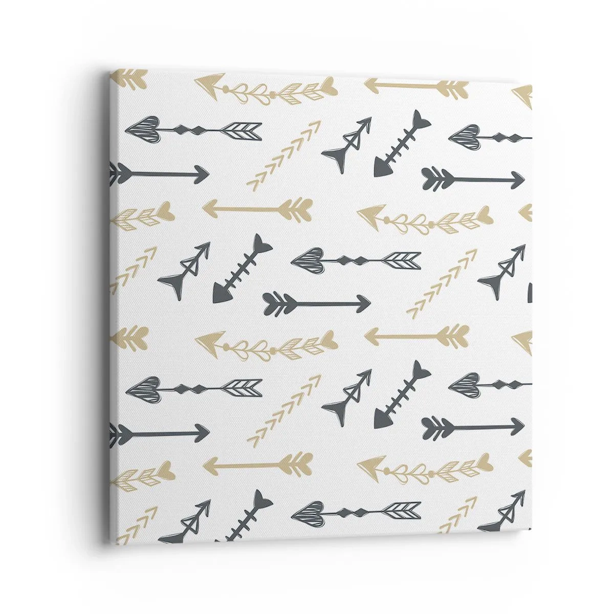 Schilderen op canvas - De droom van de boogschutter - 40x40 cm