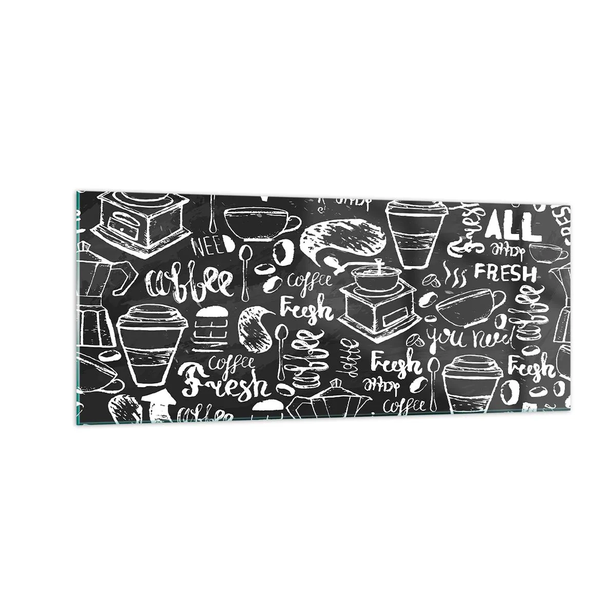 Schilderen op glas - Alles wat je nodig hebt is… - 100x40 cm