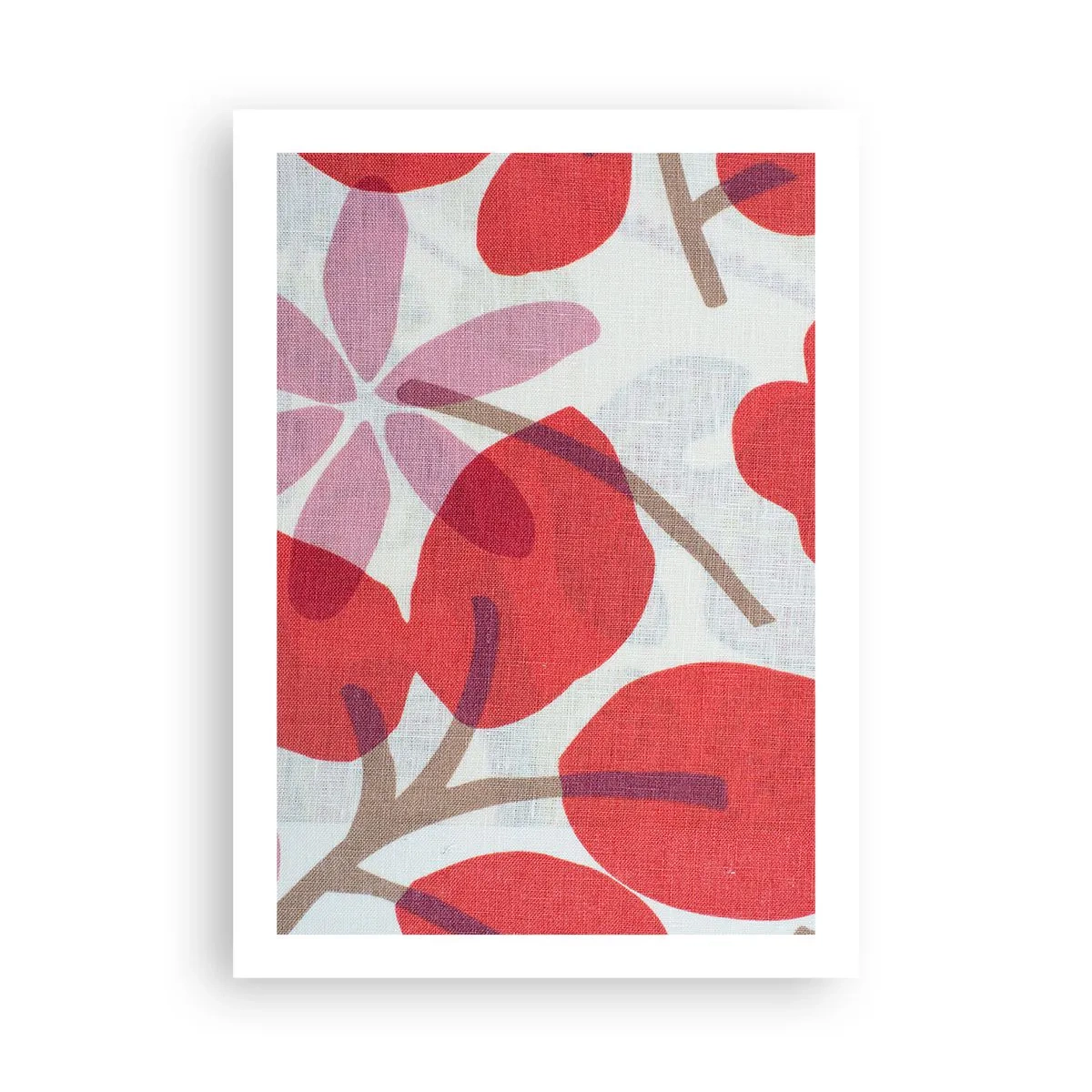 Poster - Bloemstuk in roze - 50x70 cm