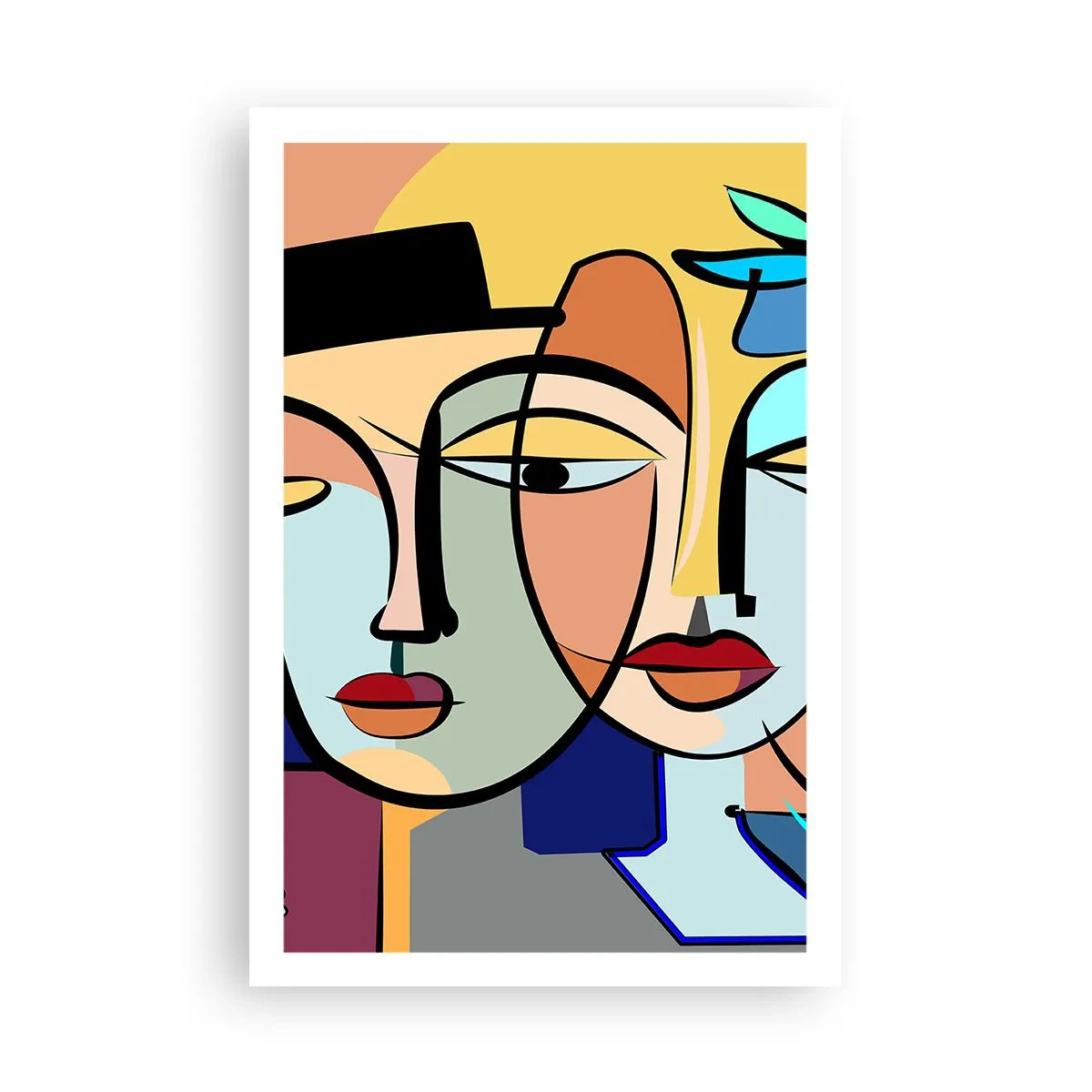 Poster - Picasso's randez-vous - 61x91 cm