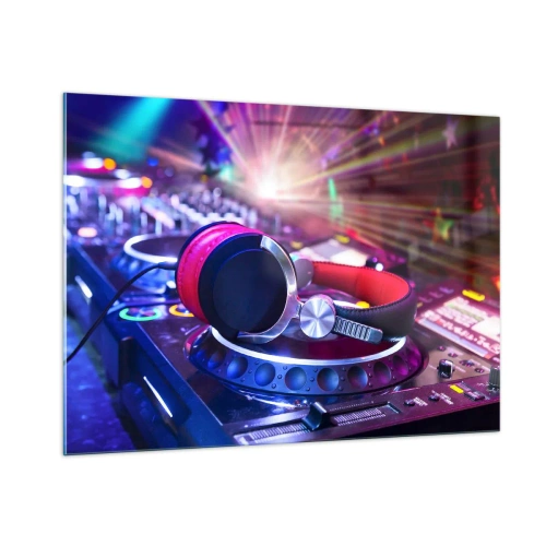 Schilderen op glas - Het zal, het zal gebeuren - 100x70 cm