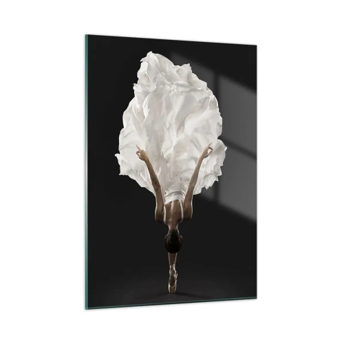 Schilderen op glas - Een buitengewoon einde - 50x70 cm