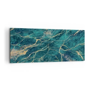 Schilderen op canvas - Goudmijn - 120x50 cm