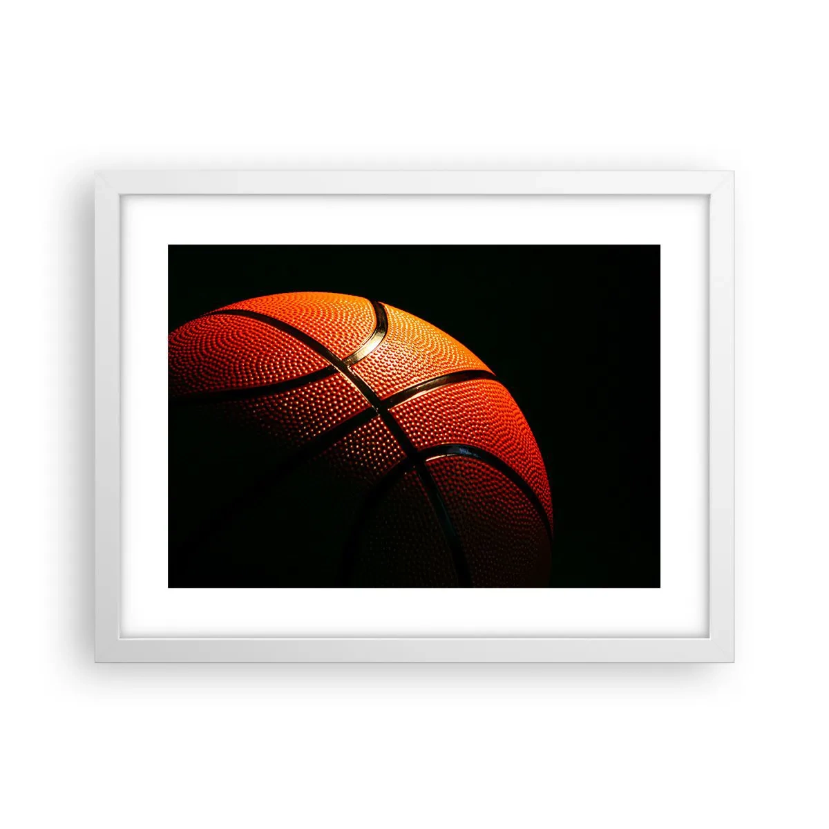 Poster in een witte lijst - Mooi als een planeet - 40x30 cm