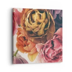 Schilderen op canvas - Een viering van het leven - 30x30 cm