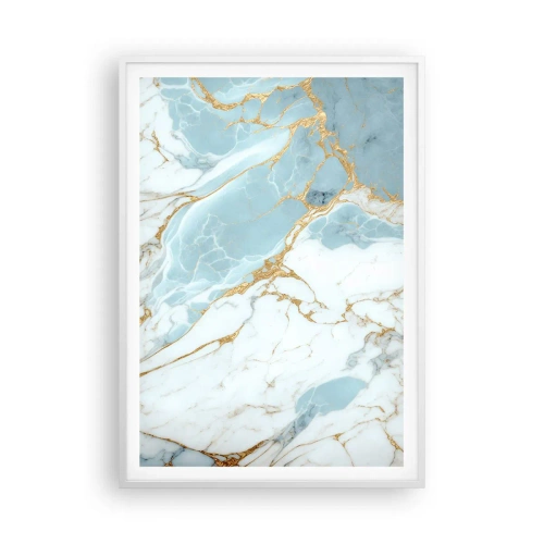 Poster in een witte lijst - Rijkdom van steen - 70x100 cm