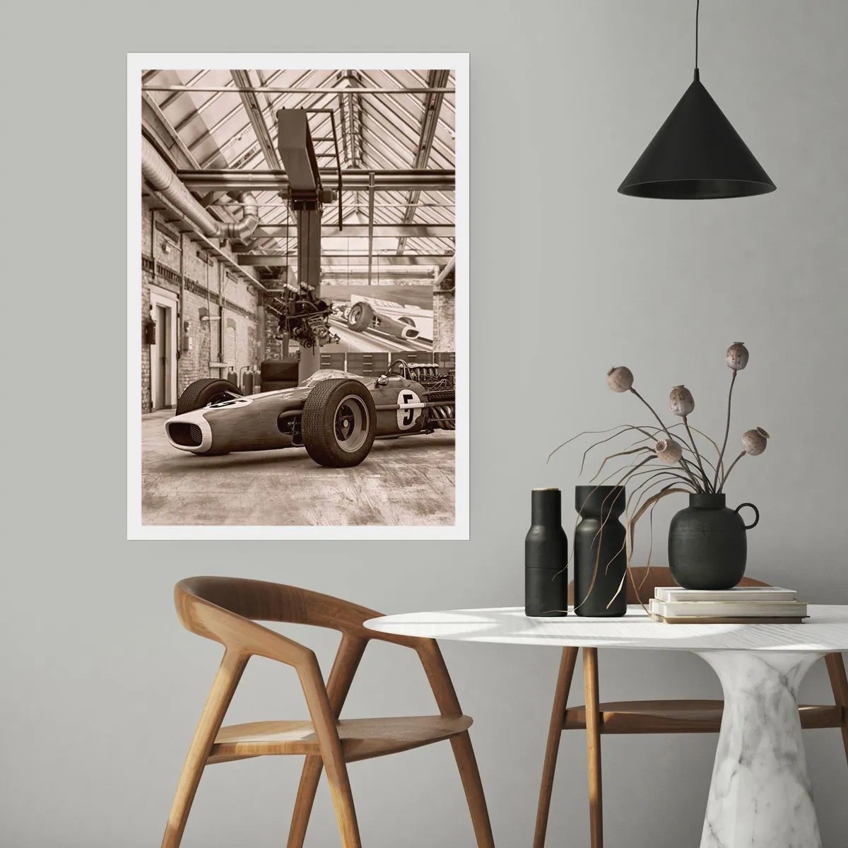 Poster - De rust van de winnaar - 30x40 cm