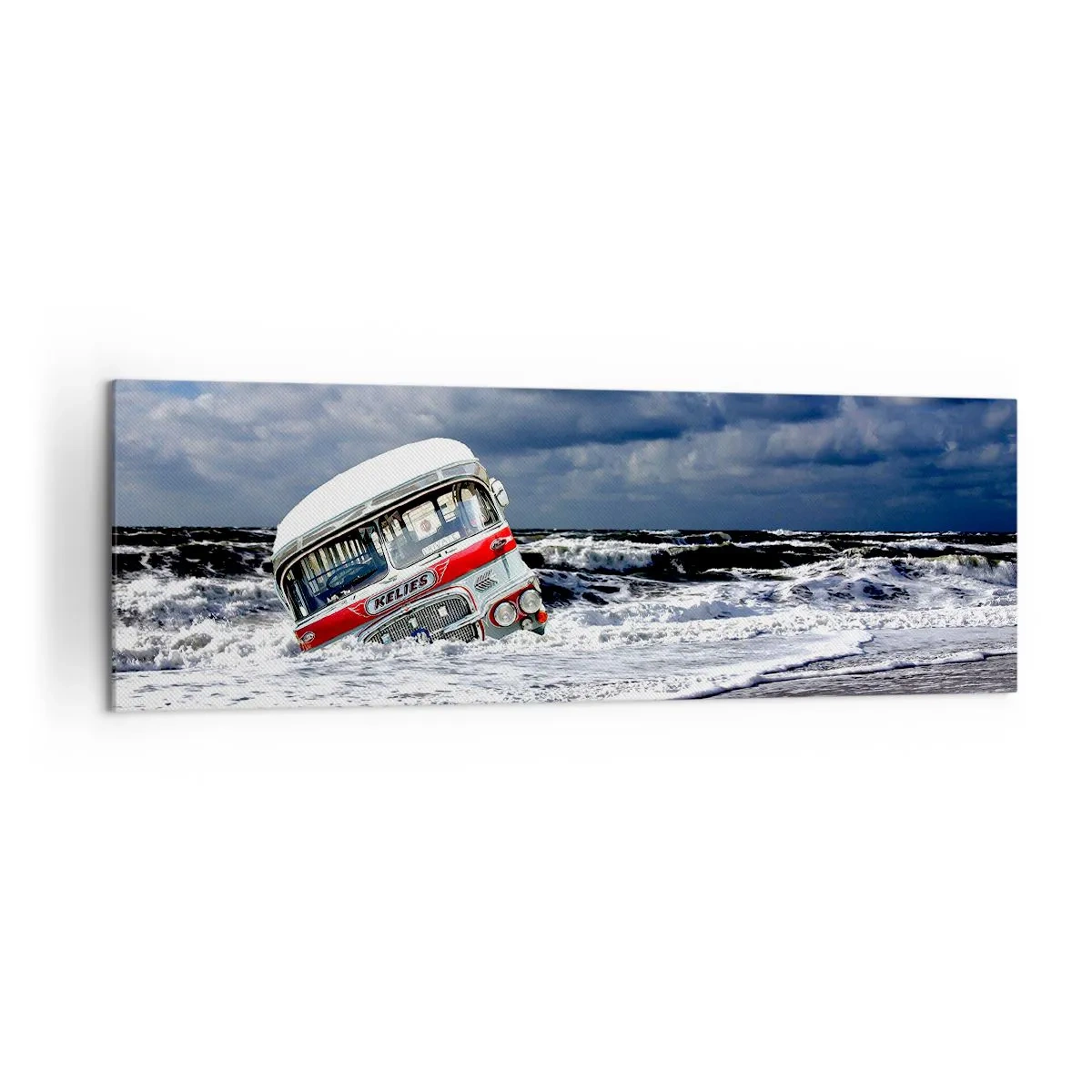 Schilderen op canvas - En je bent verrast? - 160x50 cm