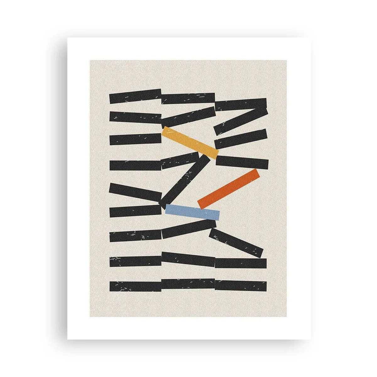 Poster - Domino – compositie - 40x50 cm