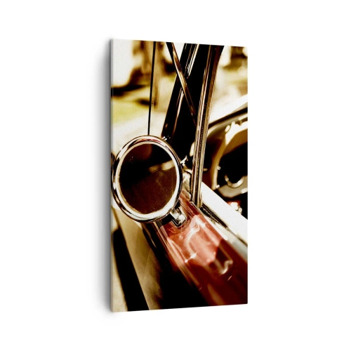 Schilderen op canvas - Een auto met een ziel - 45x80 cm