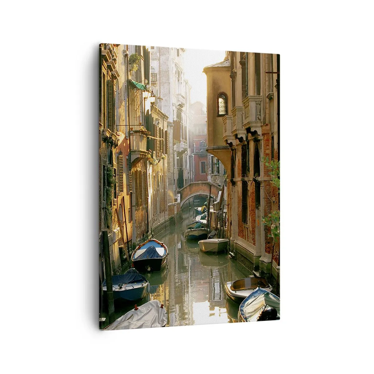 Schilderen op canvas - In een Venetiaans steegje - 50x70 cm