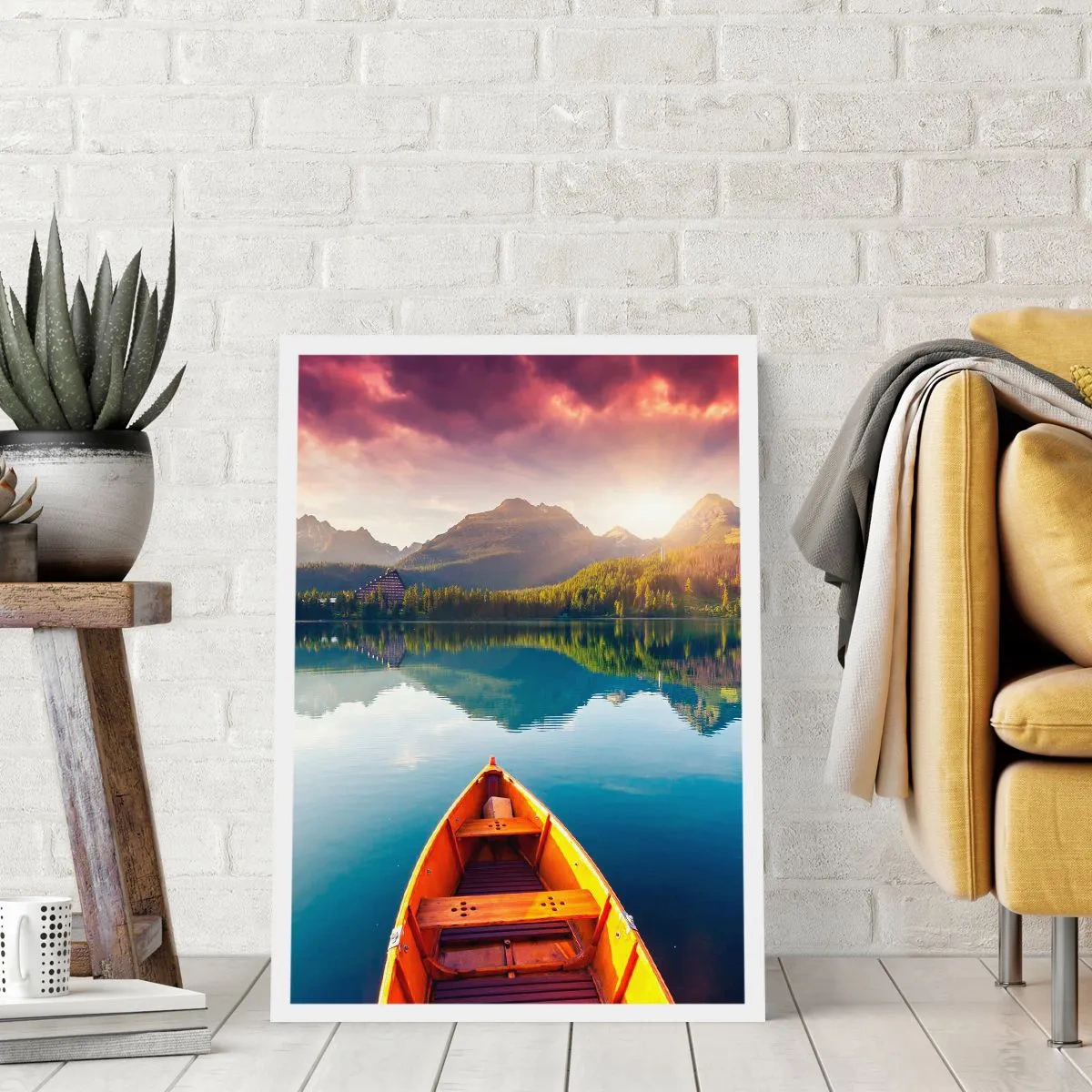 Poster - Niets tegen de natuur - 70x100 cm