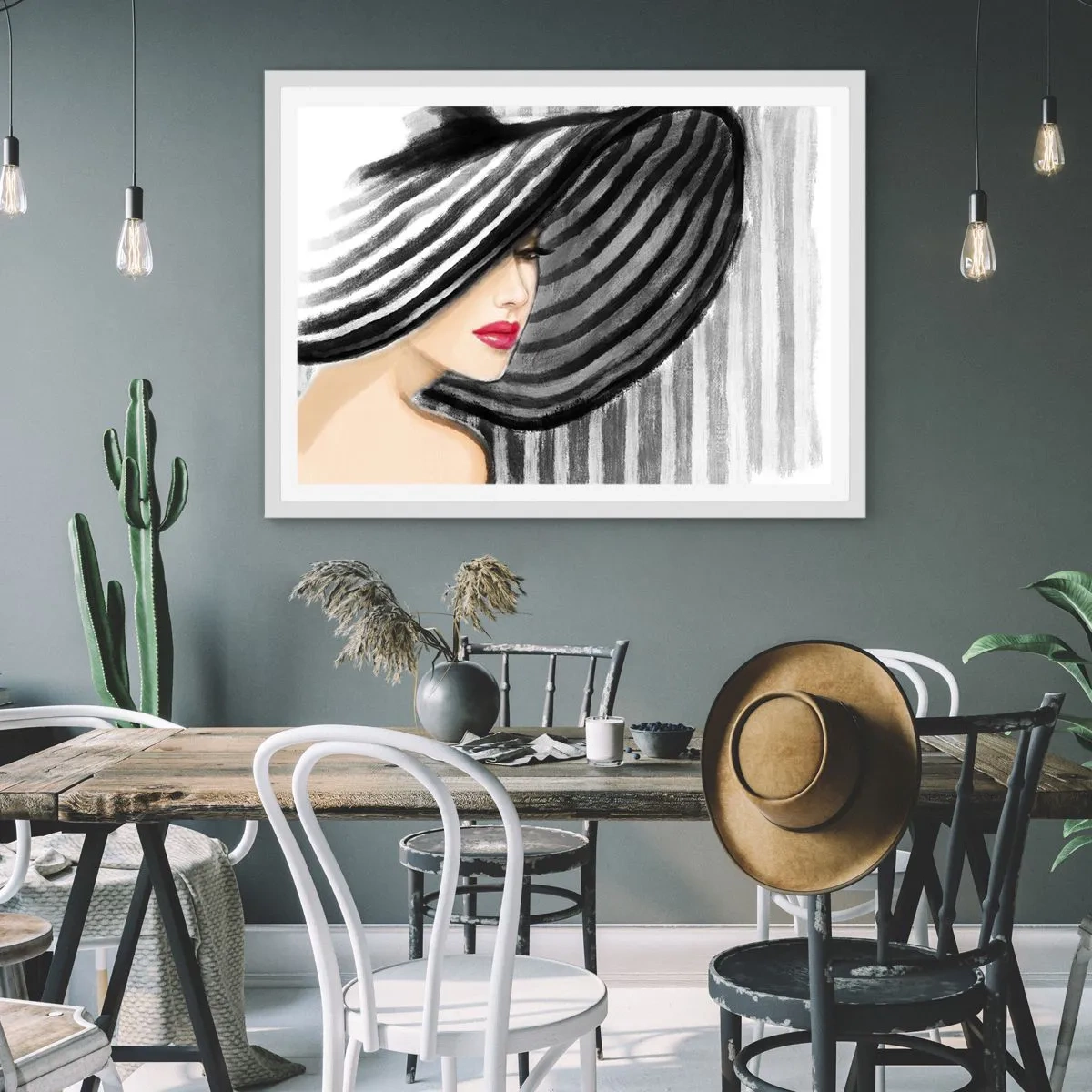 Poster in een witte lijst - Waar moet je zoeken? - 40x30 cm