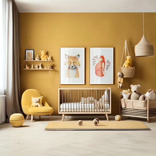 Yellow kids zone - Inspiratie voor een kinderkamer