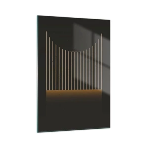 Schilderen op glas - Verken de duisternis - 50x70 cm