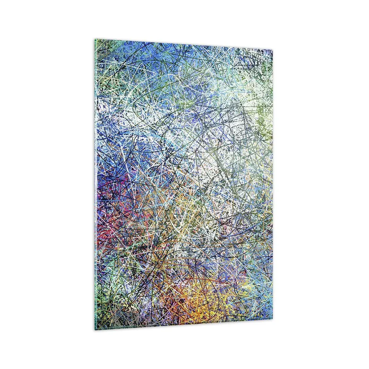 Schilderen op glas - Het is niet zo eenvoudig - 80x120 cm