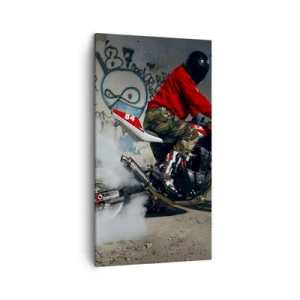 Schilderen op canvas - Achtervolg mij! - 45x80 cm