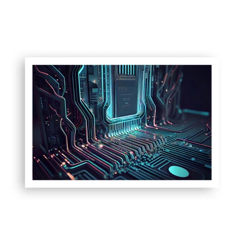Poster - Ik ben aan het denken… - 91x61 cm