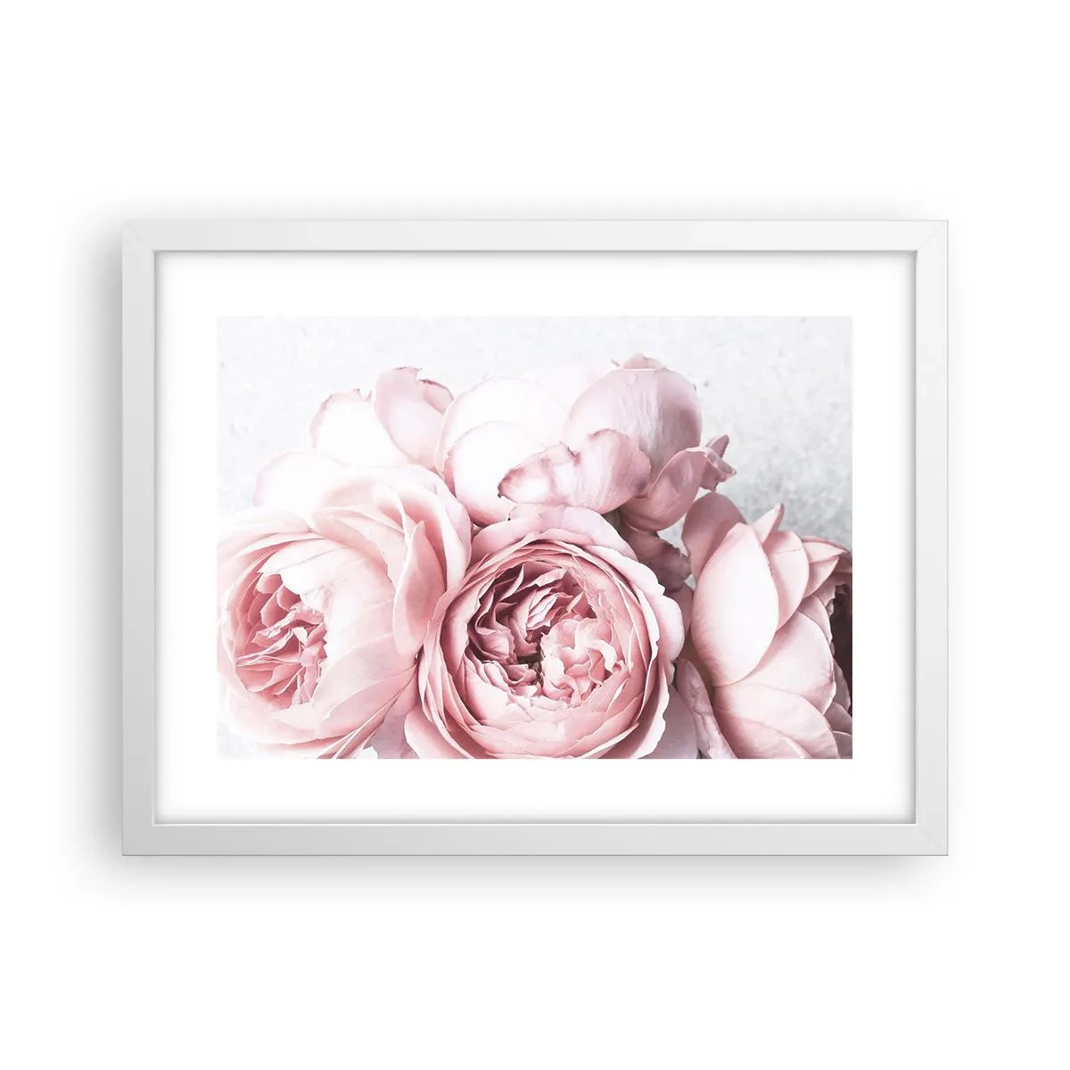 Poster in een witte lijst - Voor romantici - 40x30 cm