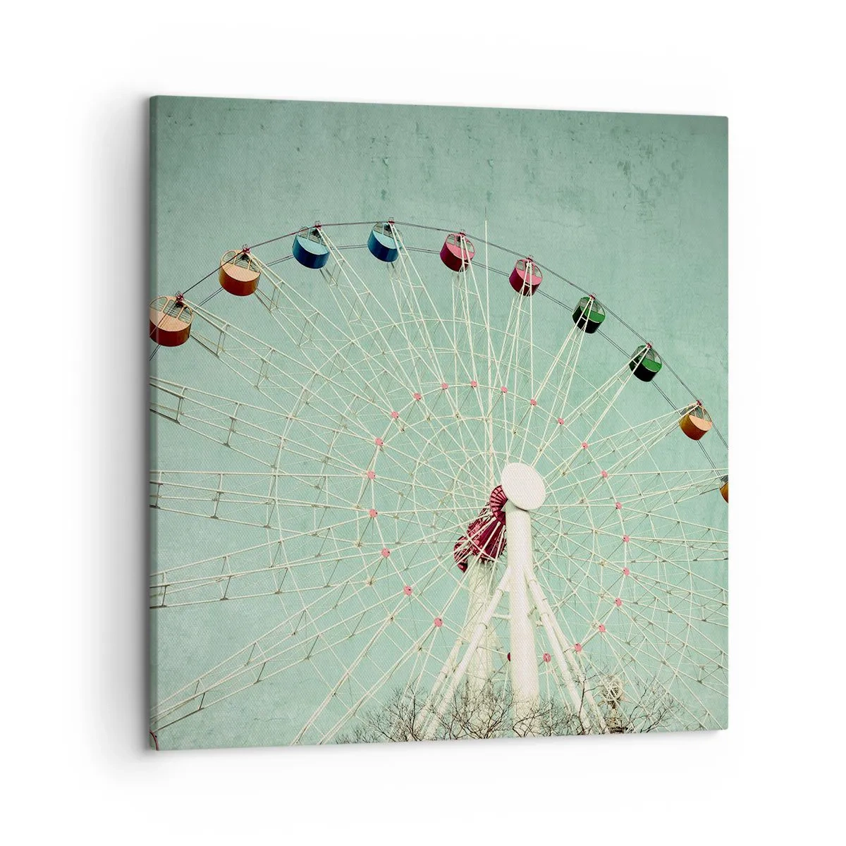 Schilderen op canvas - Wij nodigen u uit om plezier te hebben - 50x50 cm