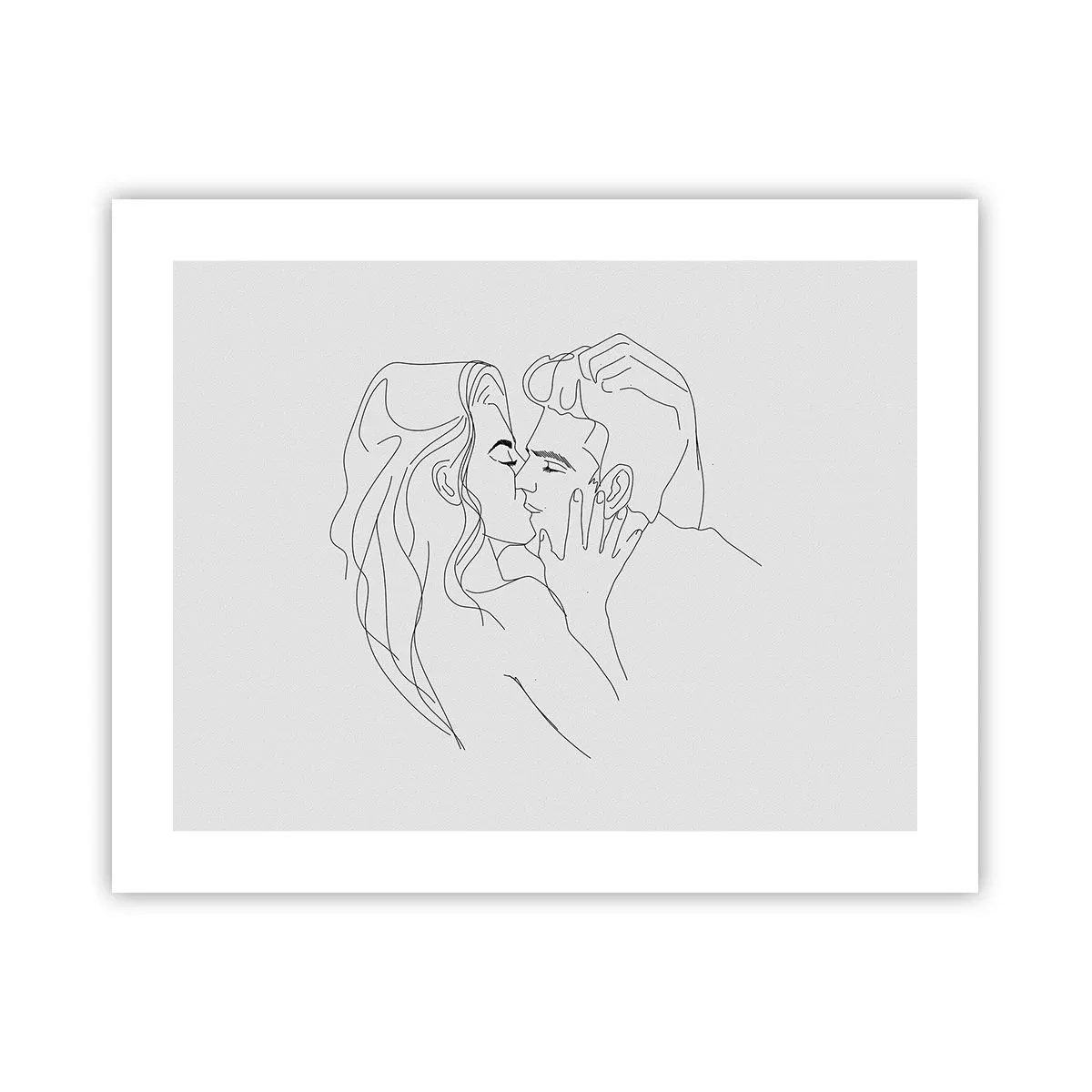 Poster - Dezelfde regel - 50x40 cm