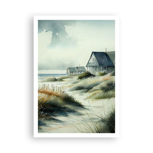 Poster - Weg van de drukte - 70x100 cm
