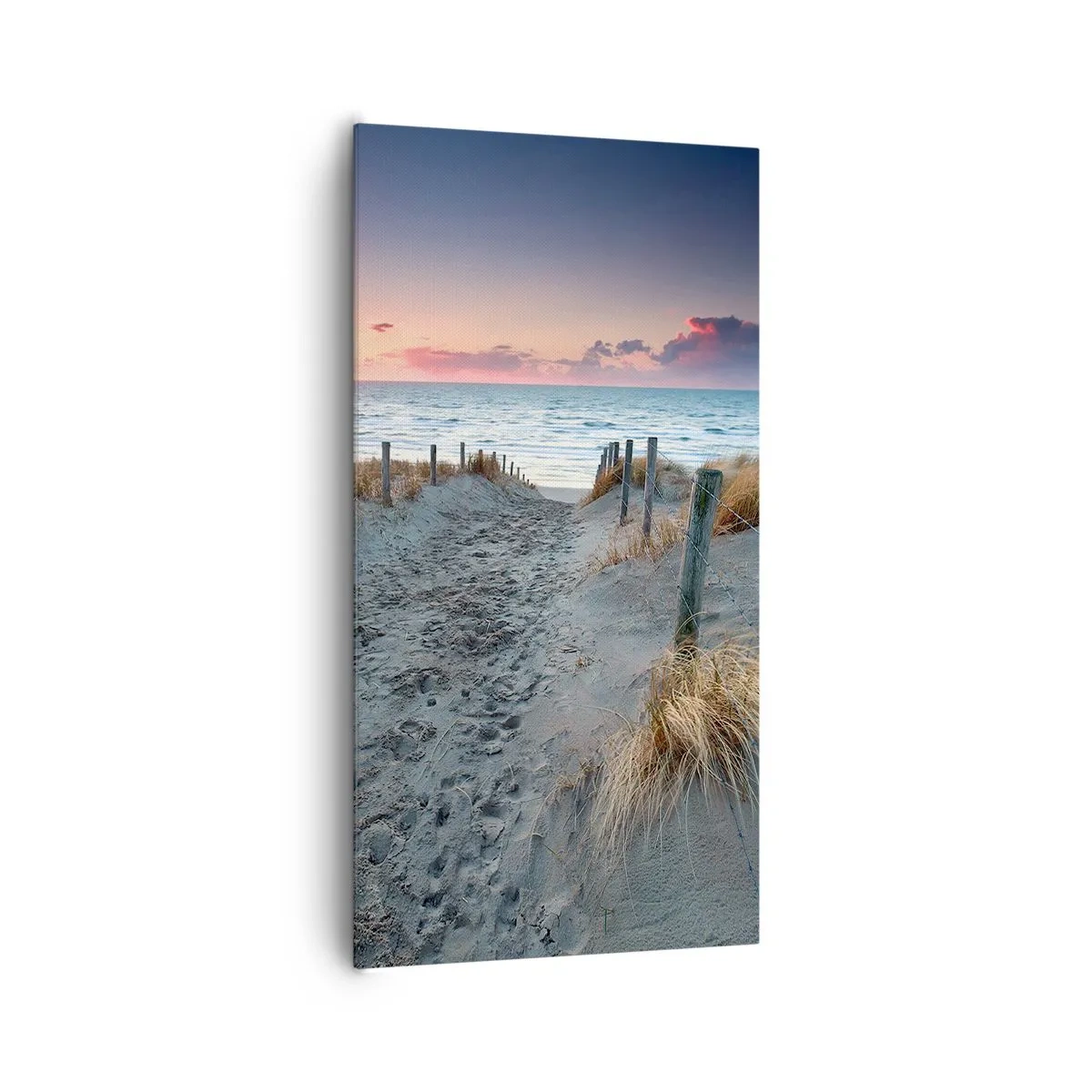 Schilderen op canvas - Je liet een regenboog van licht stralend... - 65x120 cm