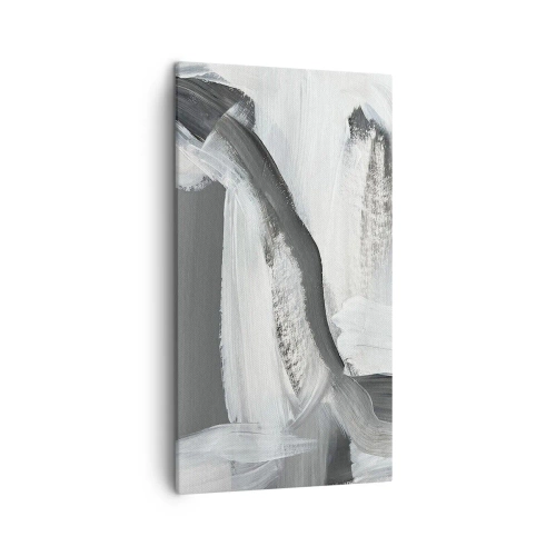 Schilderen op canvas - Een beslissende beweging - 45x80 cm