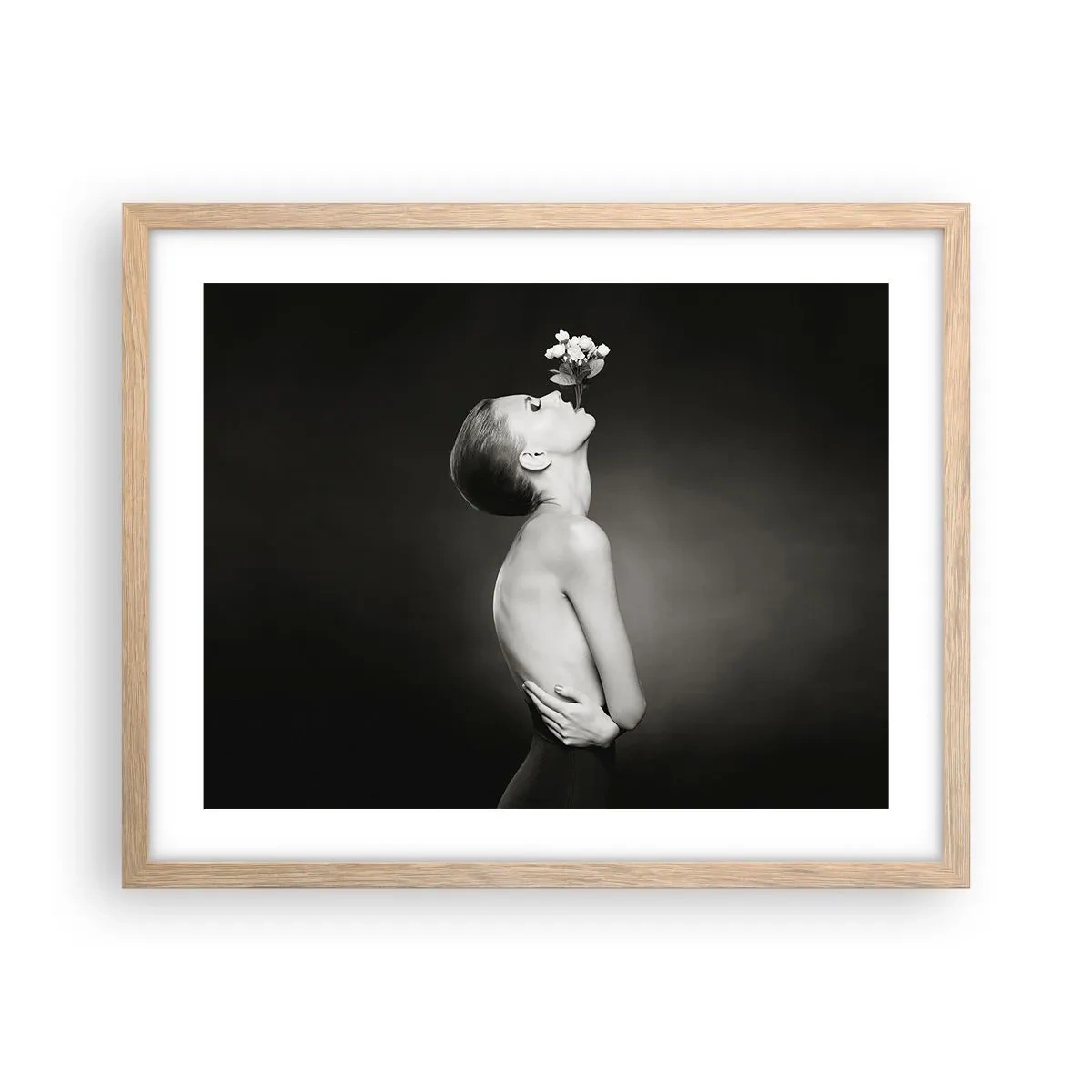 Een poster in een licht eiken lijst - Excentrieke elegantie - 50x40 cm