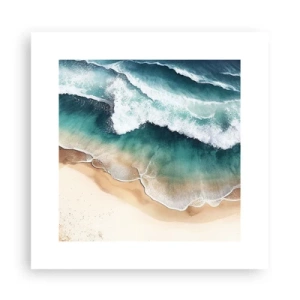 Poster - De eeuwige ontmoeting - 30x30 cm