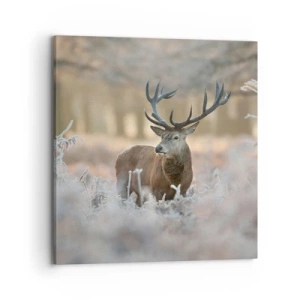 Schilderen op canvas - Een frisse ochtend - 70x70 cm