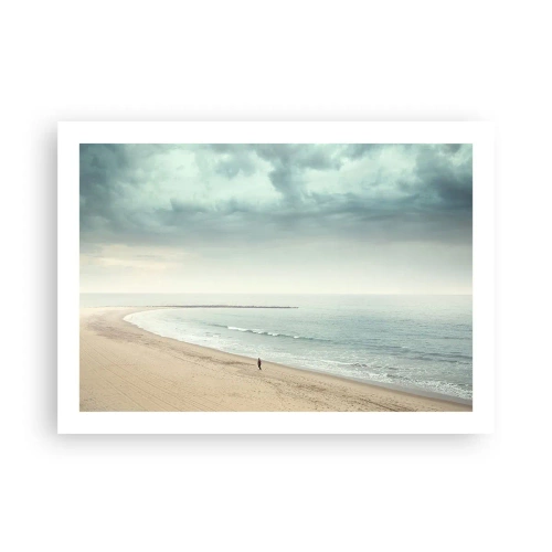 Poster - op zoek naar vrede - 70x50 cm