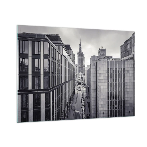 Schilderen op glas - Warschau vallei - 100x70 cm